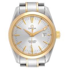 Omega Seamaster Aqua Terra Midsize Steel Yellow Gold Watch 2318.30.00