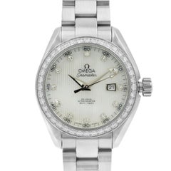 Omega Seamaster Aqua Terra MOP Diamant 1,75cttw Damenuhr 231.15.34.20.55.001