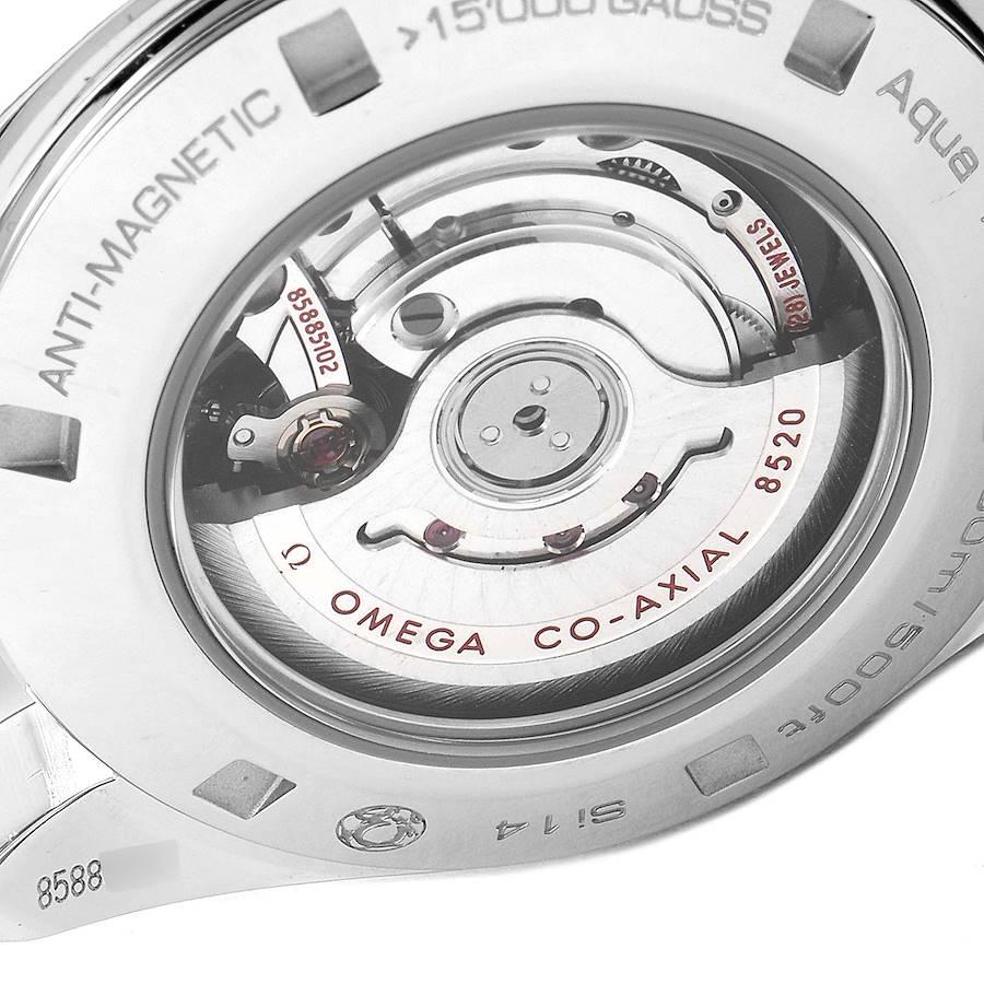 Omega Seamaster Aqua Terra MOP Diamond Steel Ladies Watch 231.15.34.20.57.002 2
