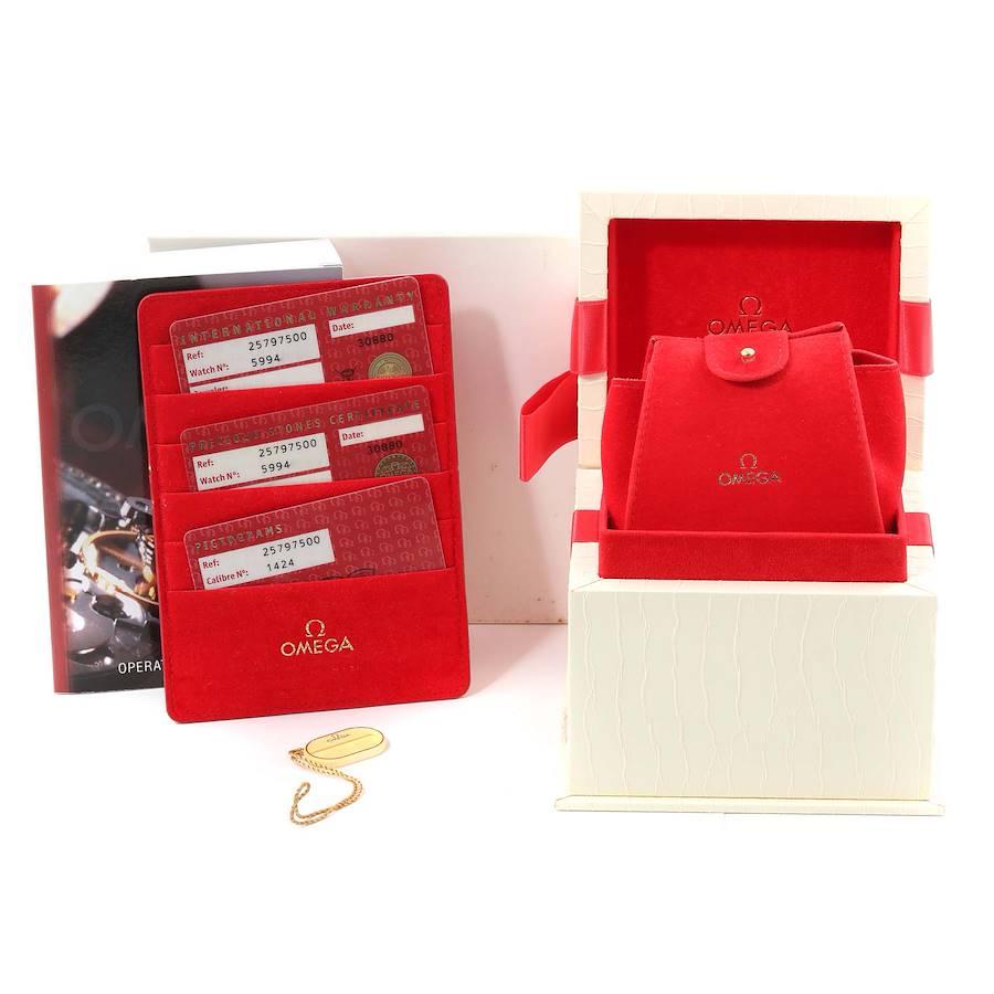 Omega Seamaster Aqua Terra Madreperla Diamante Acciaio Orologio da donna 2579.75.00 3
