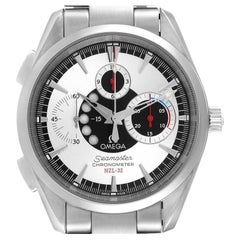 Omega Seamaster Aqua Terra NZL-32 Regatta Chronograph Watch 2513.30.00 Box Card