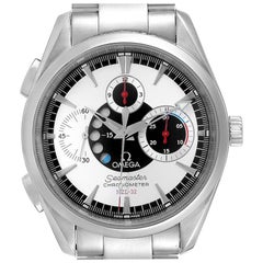 Omega Seamaster Aqua Terra NZL-32 Regatta Chronograph Watch 2513.30.00 Card