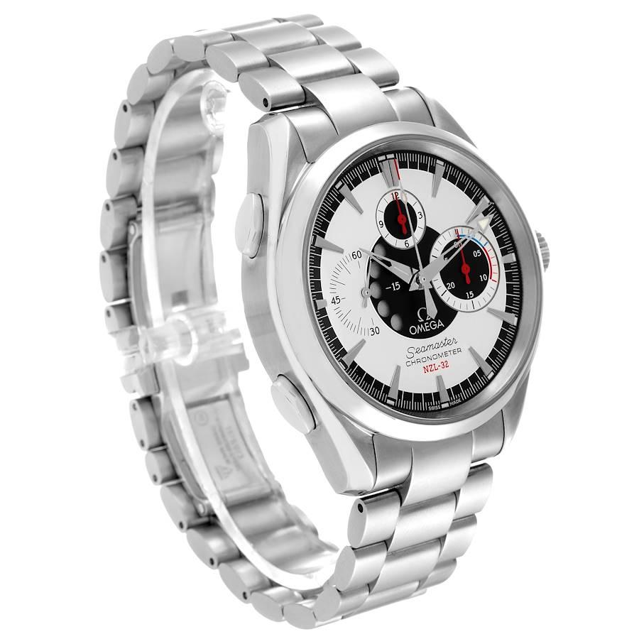 Omega Seamaster Aqua Terra NZL-32 Regatta Chronograph Watch 2513.30.00 In Excellent Condition In Atlanta, GA