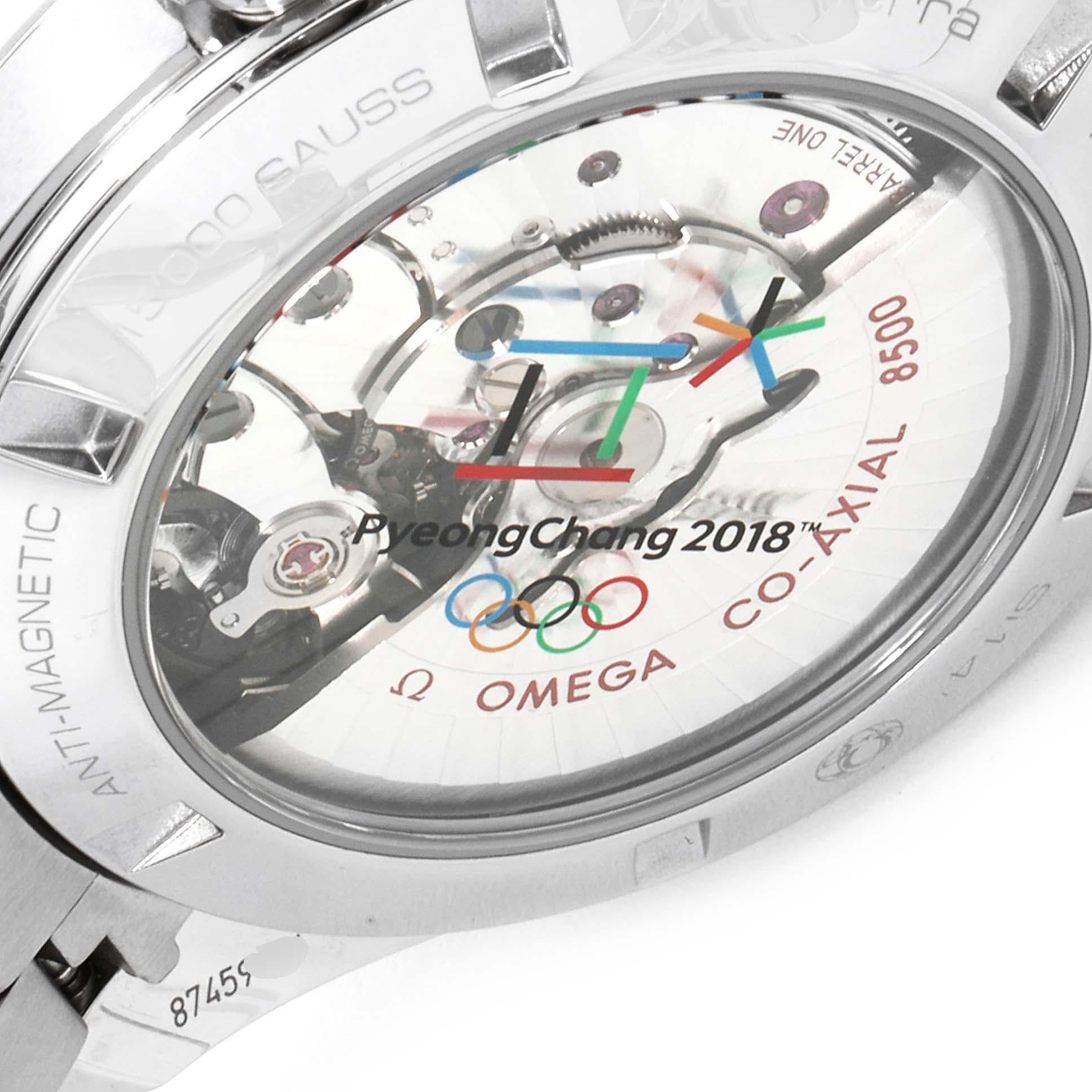 Omega Seamaster Aqua Terra Olympic Edition Uhr 522.10.42.21.03.001 Ungetragen im Angebot 3