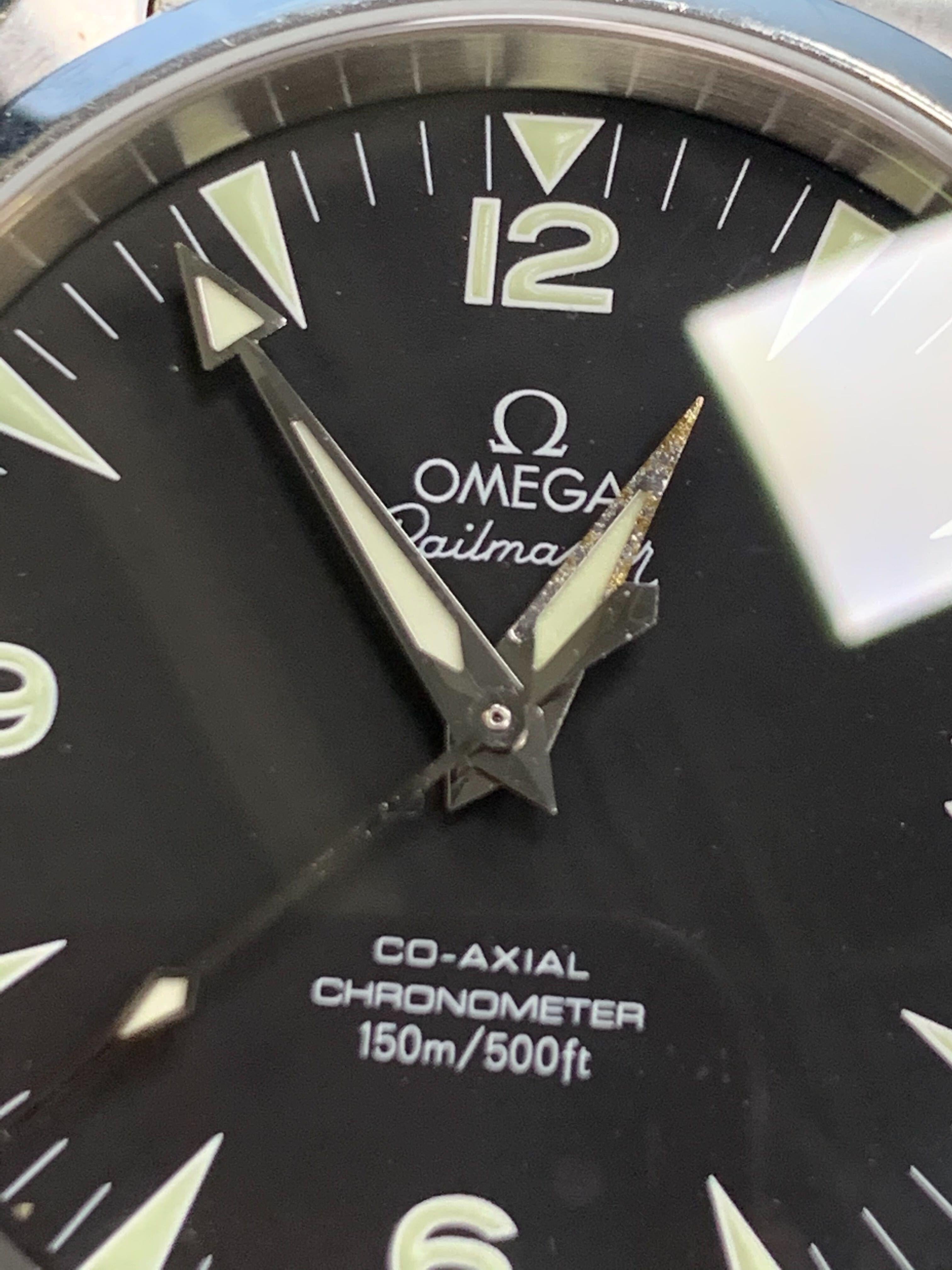 Omega Seamaster Aqua Terra Railmaster Steel Black Dial Men's Watch 2503.52.00 2