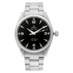 Used Omega Seamaster Aqua Terra Railmaster Steel Black Dial Men's Watch 2503.52.00