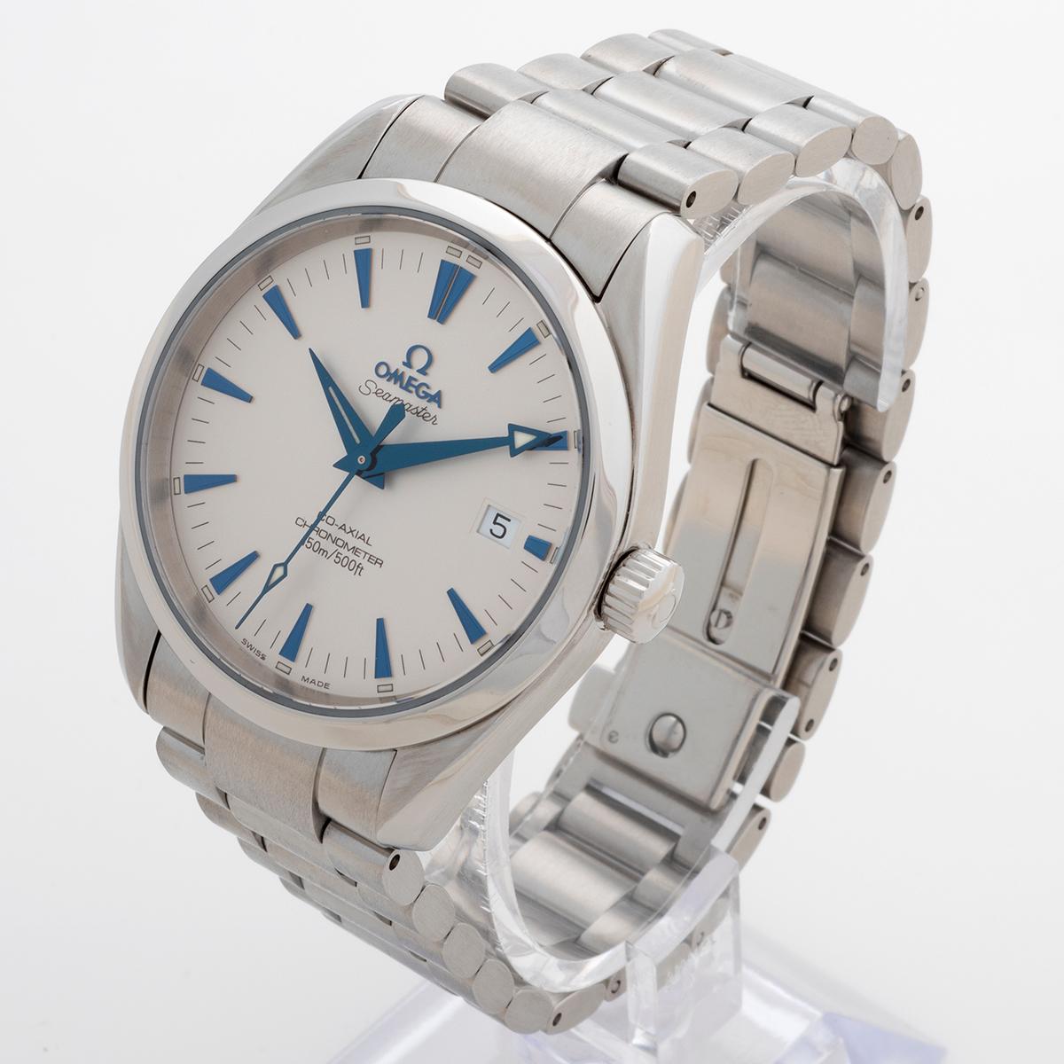 Omega Seamaster Aqua Terra, Ref 25033300, Box & Papers, Outstanding Condition In Excellent Condition In Canterbury, England