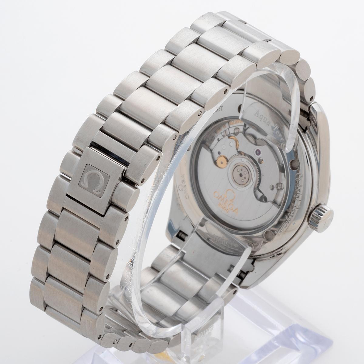 Women's or Men's Omega Seamaster Aqua Terra, Ref 25033300, Box & Papers, Outstanding Condition