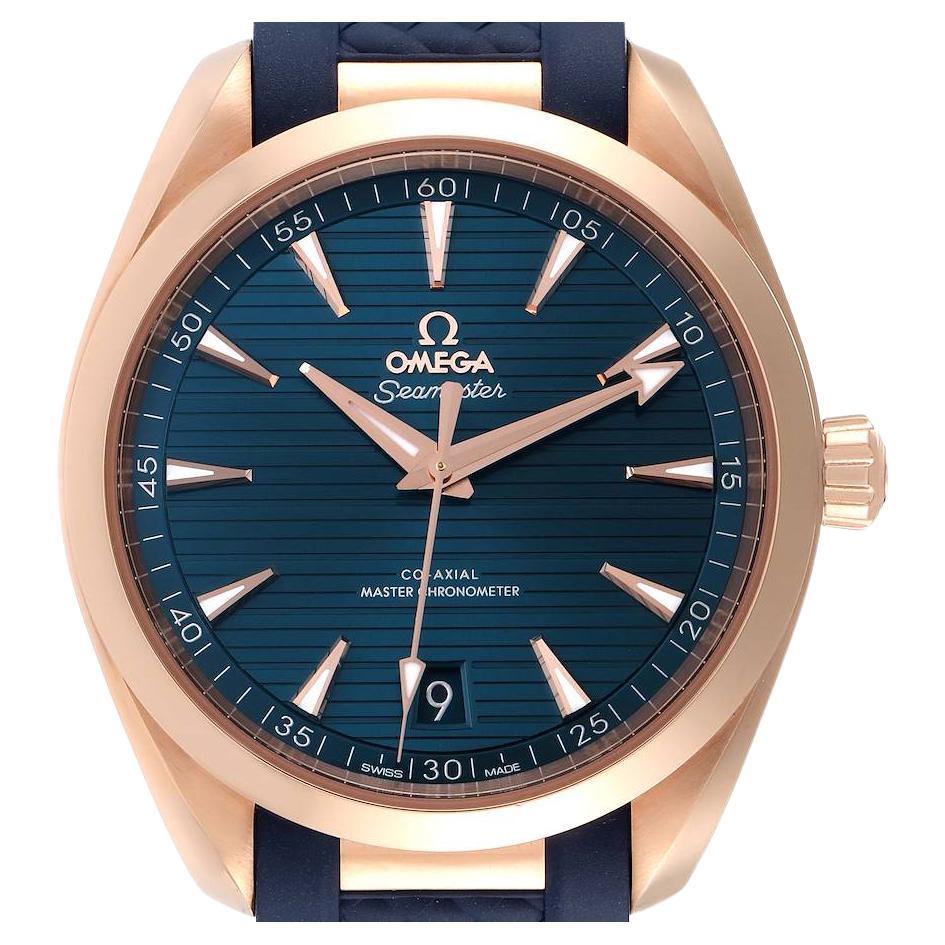 Omega Seamaster Aqua Terra Blue Dial Watch 220.13.41.21.03.001 For Sale ...