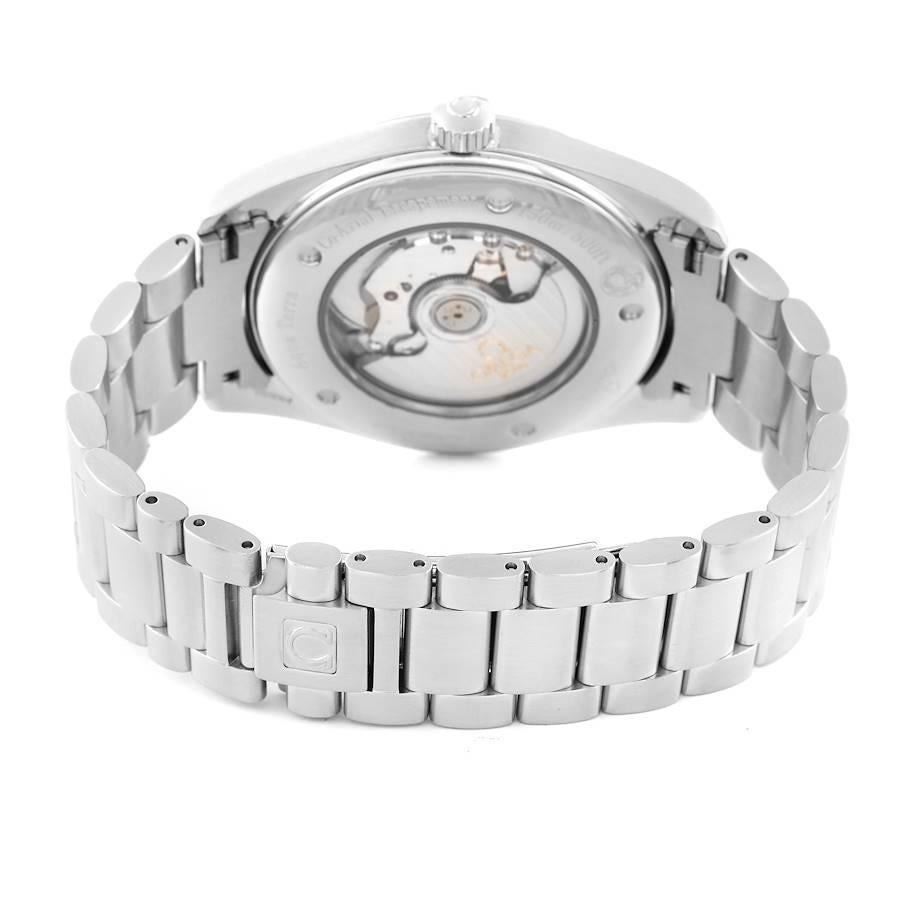 Omega Seamaster Aqua Terra Silber Zifferblatt Stahl-Herrenuhr 2502.34,00 Karten 4