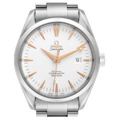 Omega Seamaster Aqua Terra Silver Dial Steel Mens Watch 2502.34.00