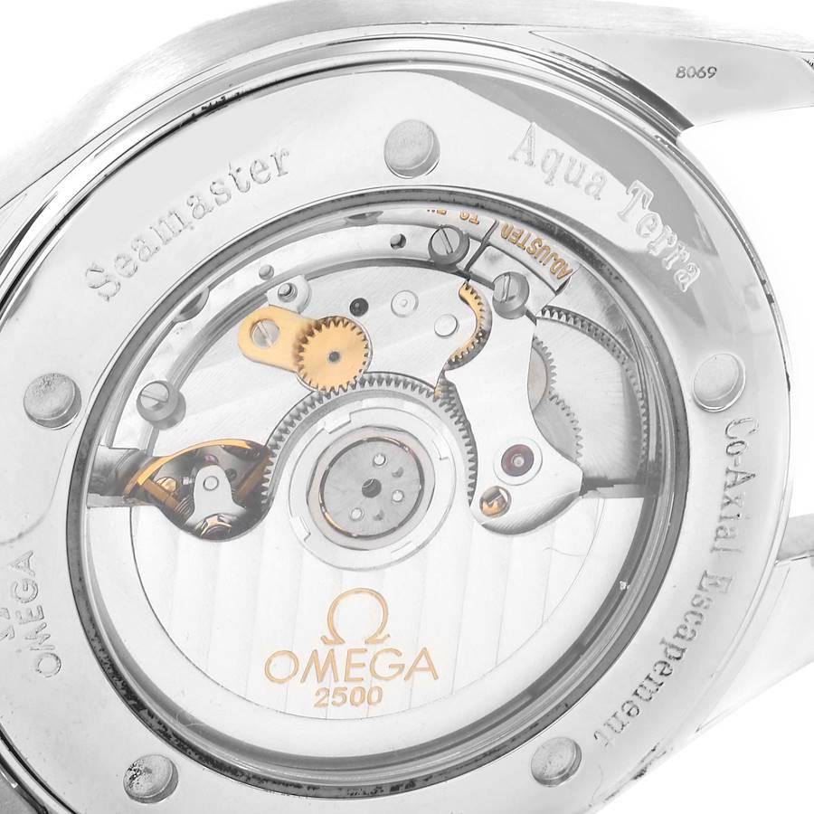 Omega Seamaster Aqua Terra Silber 