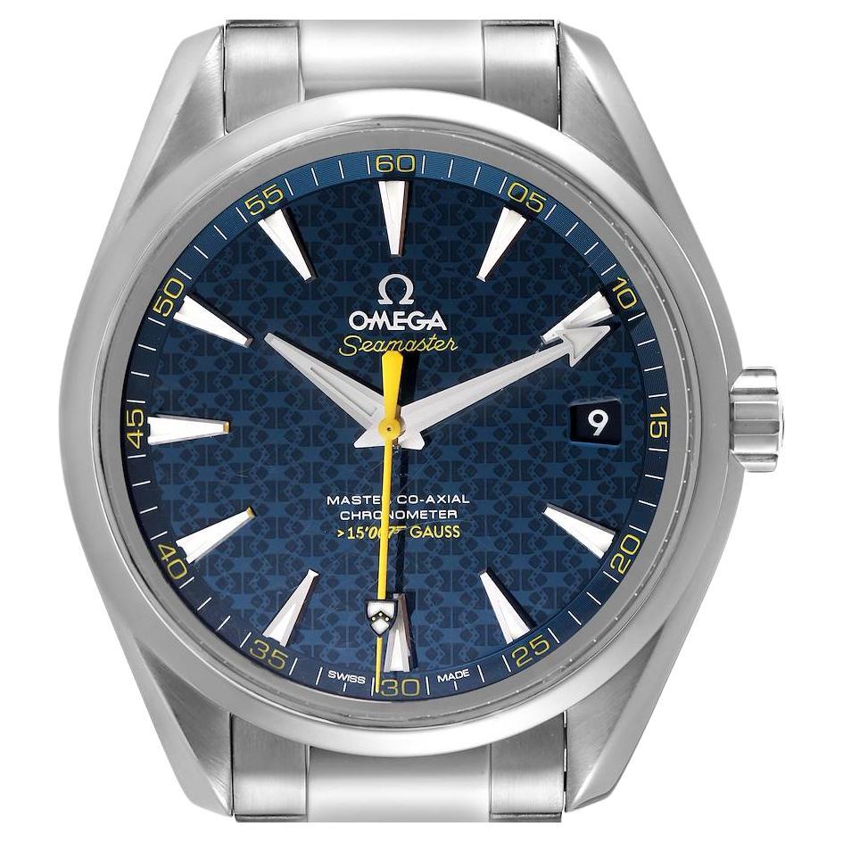 Omega Seamaster Aqua Terra Specter Bond-Uhr 231.10.42.21.03 im Angebot ...