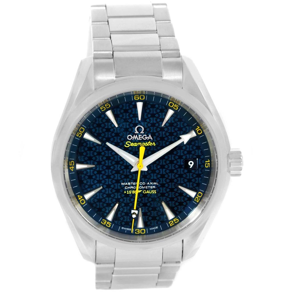 Omega Seamaster Aqua Terra Spectre Bond LE Watch 231.10.42.21.03.004 For Sale 3