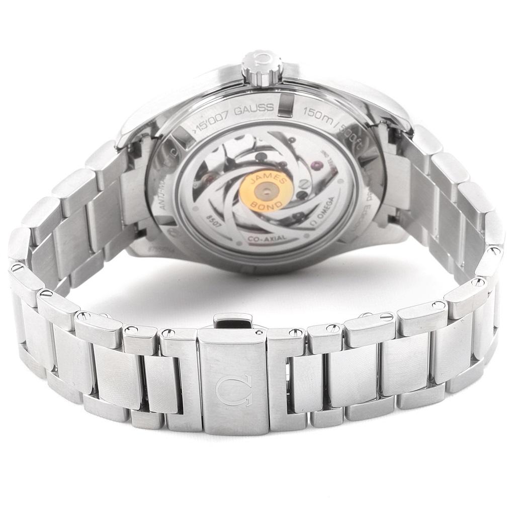Men's Omega Seamaster Aqua Terra Spectre Bond LE Watch 231.10.42.21.03.004 For Sale