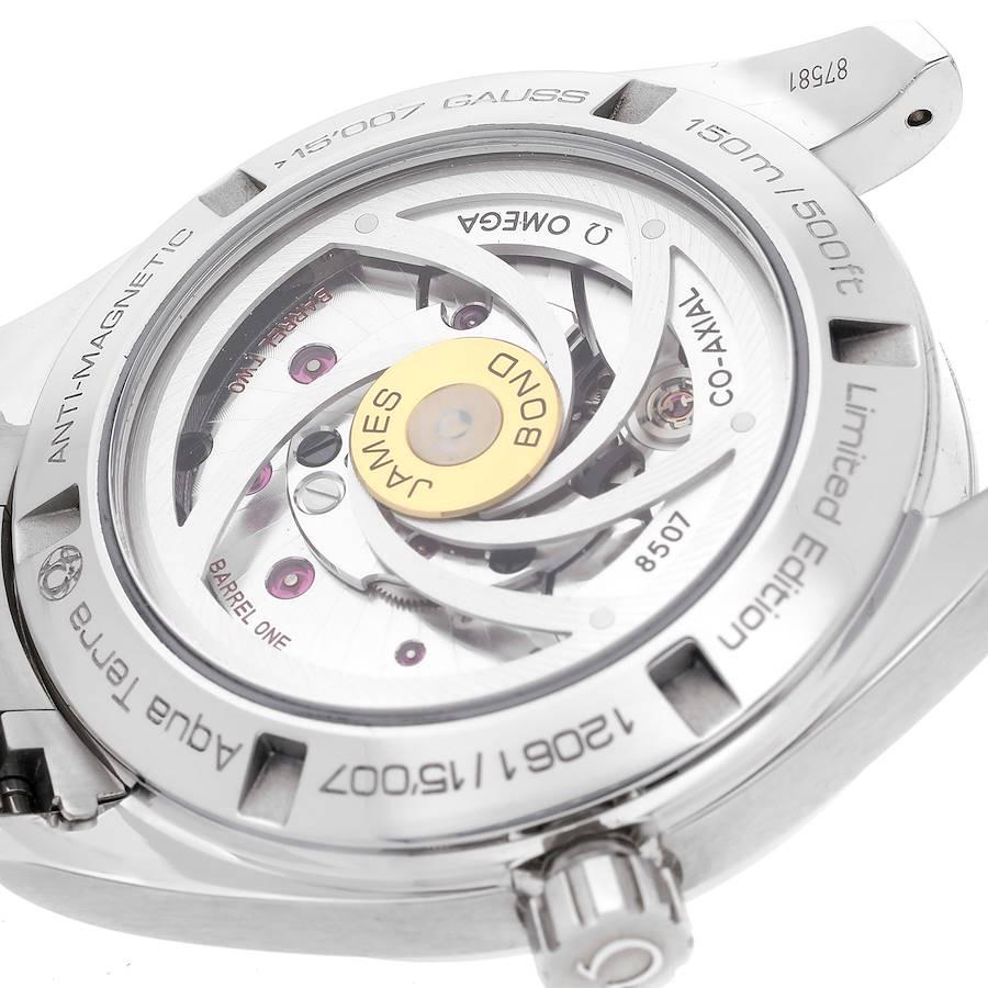 Omega Seamaster Aqua Terra Spectre James Bond Uhr 231.10.42.21.03.004 Box-Karte 2
