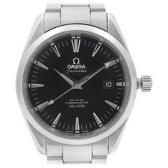 Omega Seamaster Aqua Terra Steel Black Dial Automatic Mens Watch 2503.50.00