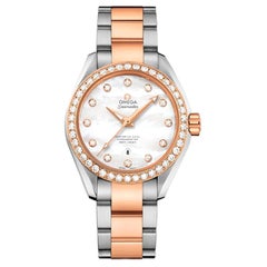 Omega Seamaster Aqua Terra Steel Gold MOP Dial Ladies Watch 231.25.34.20.55.005