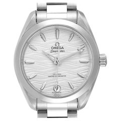 Omega Seamaster Aqua Terra Steel Ladies Watch 22010.34.20.02.002 Box Card