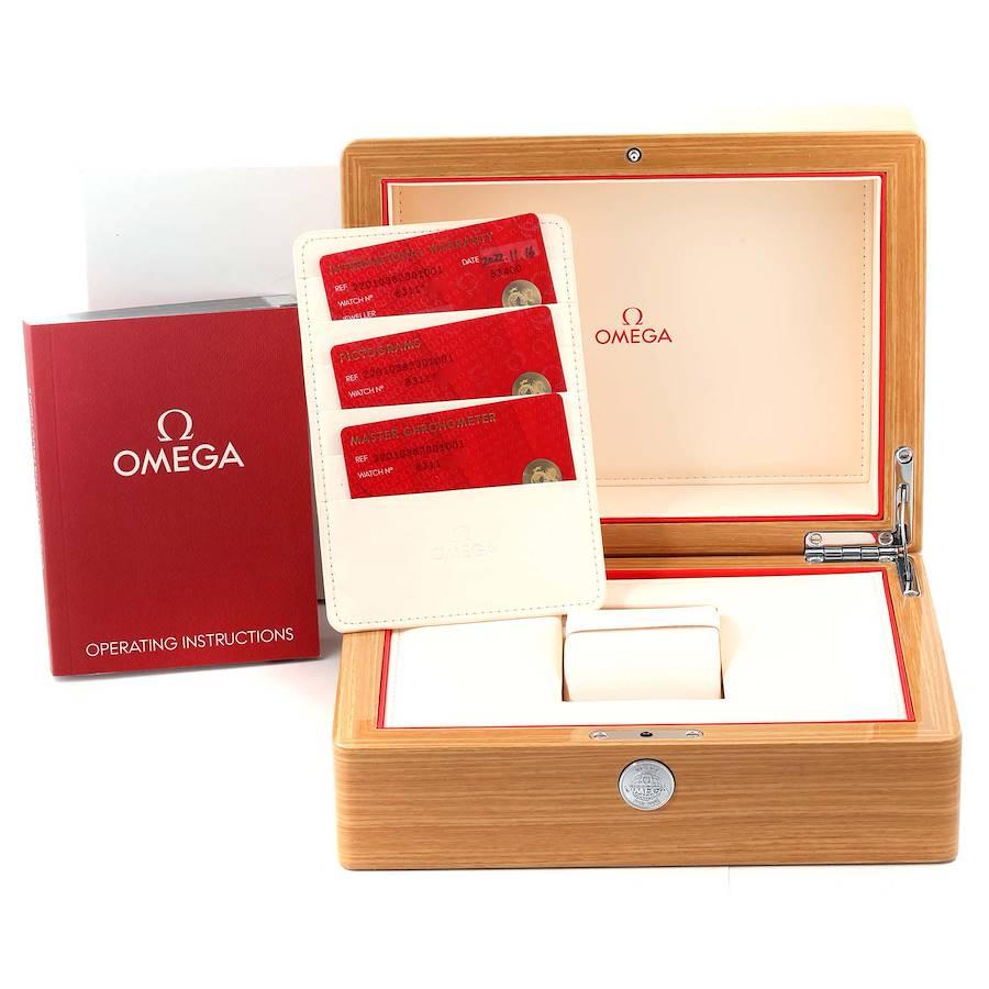 Omega Seamaster Aqua Terra Stahl-Herrenuhr 220.10.38.20.01.001 Boxkarte im Angebot 7