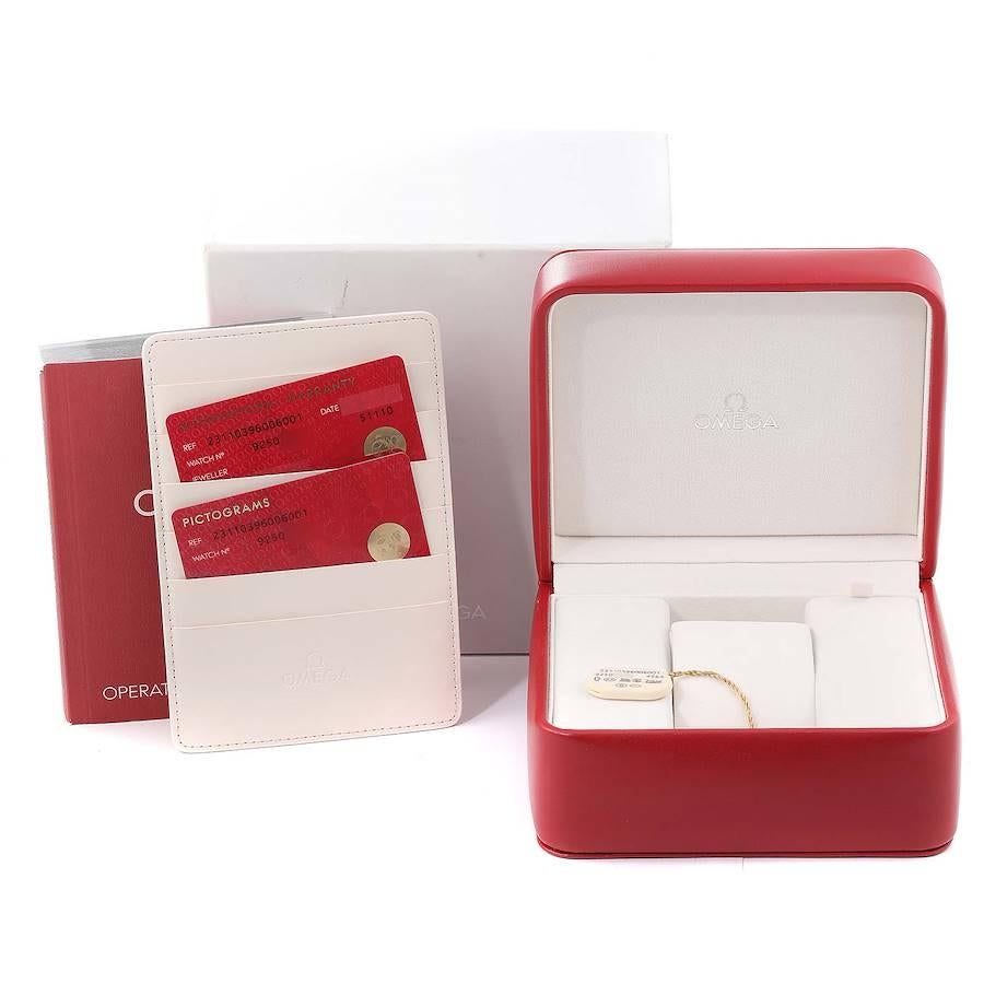 Omega Seamaster Aqua Terra Stahl-Herrenuhr 231.10.39.60.06.001 Boxkarte 7