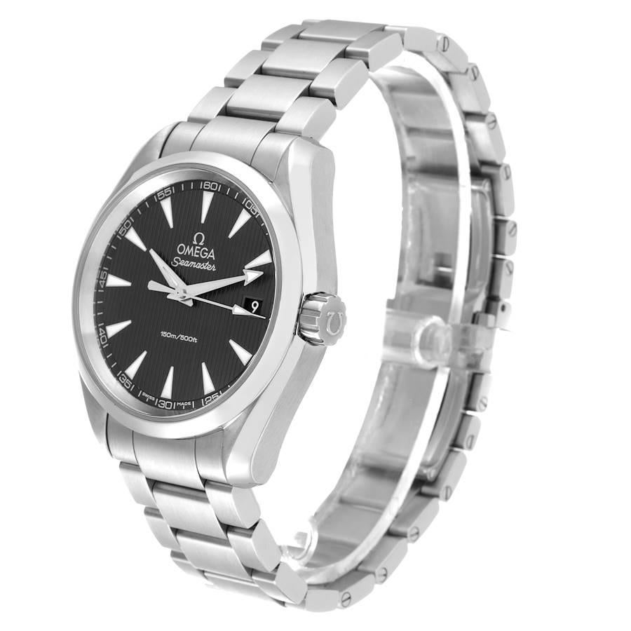 Omega Seamaster Aqua Terra Stahl-Herrenuhr 231.10.39.60.06.001 Boxkarte 1