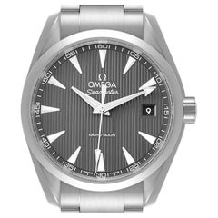 Omega Montre Seamaster Aqua Terra en acier pour hommes 231.10.39.60.06.001 Carte de boîte