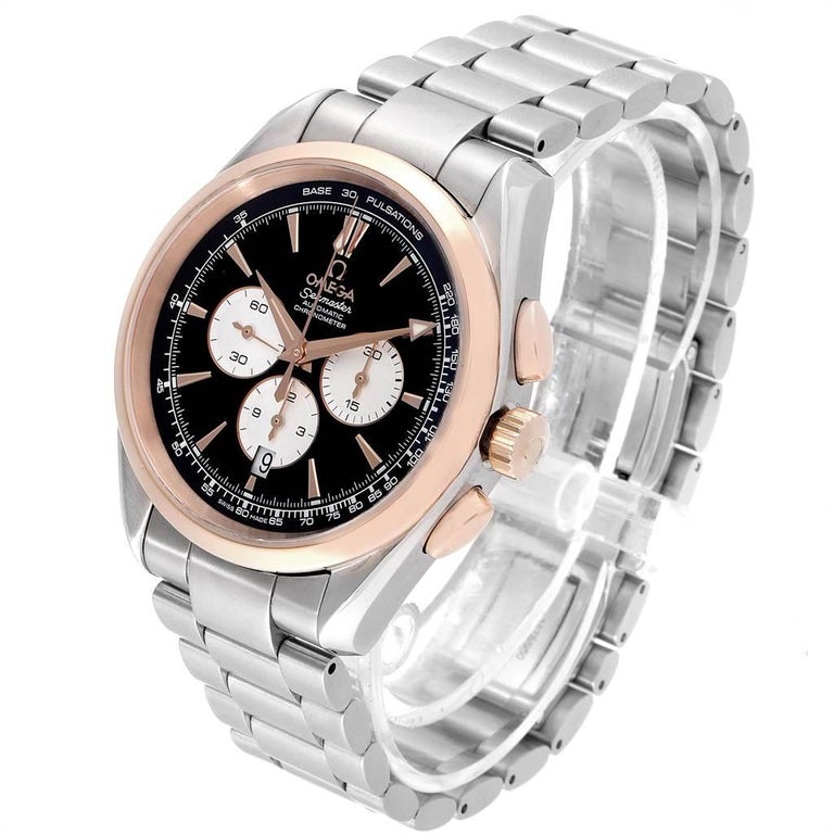 Omega Seamaster Aqua Terra Steel Rose Gold Men's Watch 221 ...