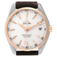 Omega Seamaster Aqua Terra Steel Rose Gold Mens Watch 231.23.42.21.02.001