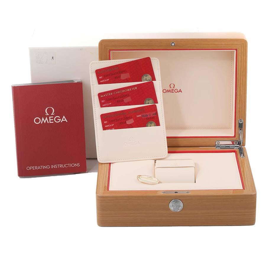 Omega Seamaster Aqua Terra Steel Rose Gold Watch 220.22.41.21.02.001 Box Card For Sale 2