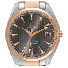 Omega Seamaster Aqua Terra Steel Rose Gold Watch 231.20.42.21.06.001 Unworn 