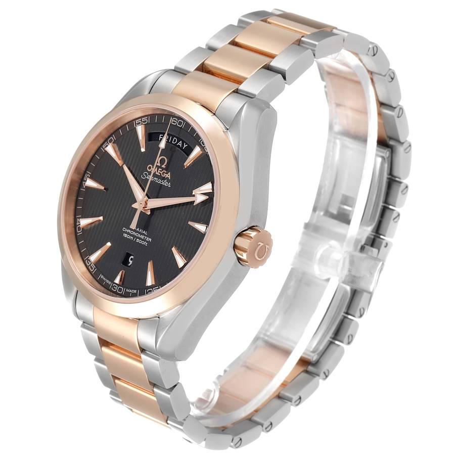 omega aqua terra rose gold