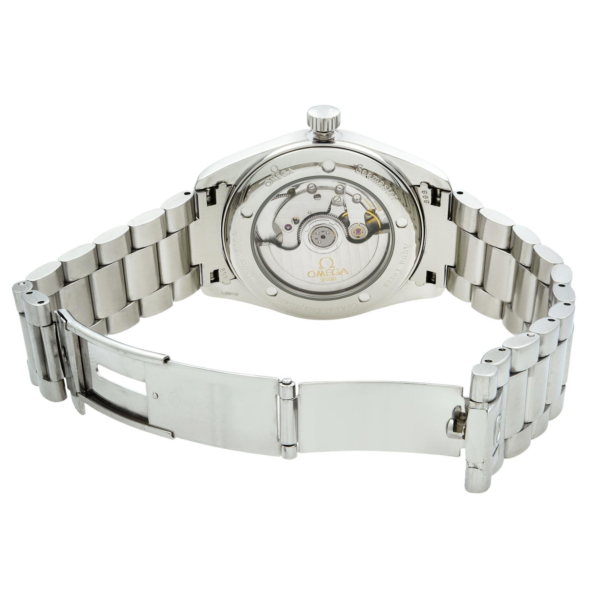 Omega Seamaster Aqua Terra Steel Silver Dial Automatic Men's Watch 2503.30.00 1