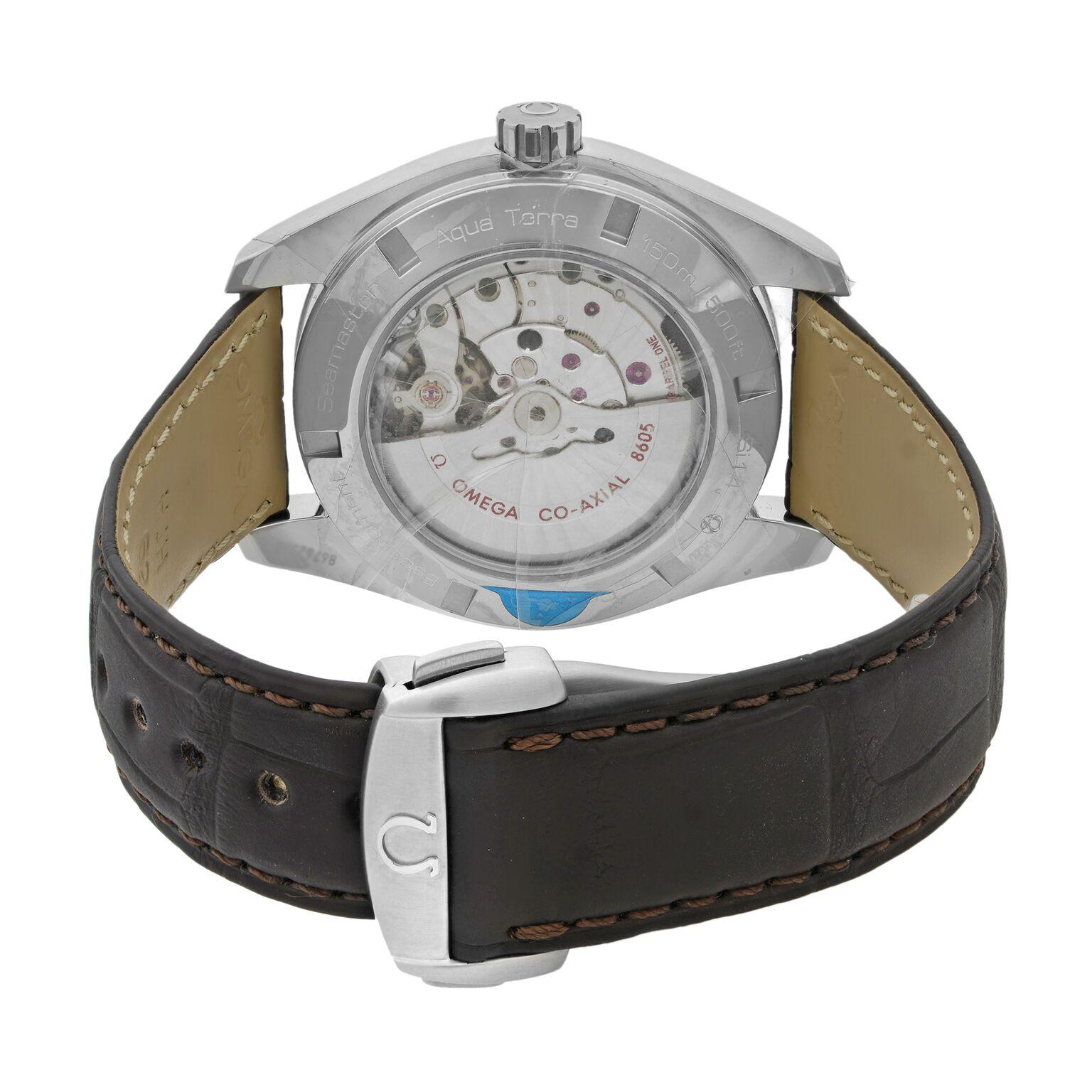 Omega Seamaster Aqua Terra Steel Silver Dial Automatic Watch 231.13.43.22.02.004 2