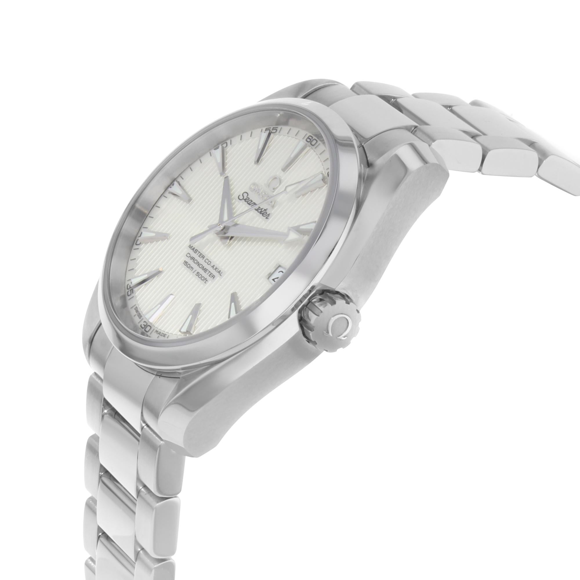 Omega Seamaster Aqua Terra Steel Silver 