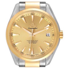 Omega Seamaster Aqua Terra Steel Yellow Gold Watch 231.20.42.21.08.001 Unworn