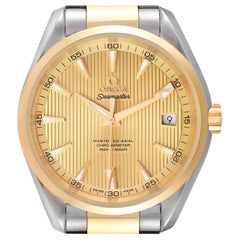 Omega Seamaster Aqua Terra Steel Yellow Gold Watch 231.20.42.21.08.001 Unworn