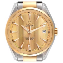 Omega Seamaster Aqua Terra Steel Yellow Gold Watch 231.20.42.21.08.001 Unworn