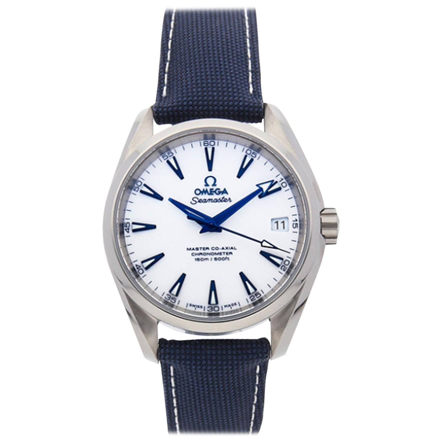 Omega Seamaster Aqua Terra Titanium White Dial Men's Watch 231.92.39.21.04.001