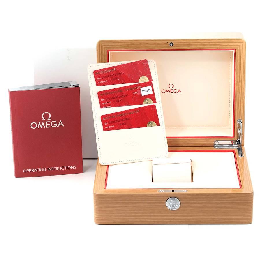 Omega Seamaster Aqua Terra Worldtimer GMT Orologio 220.10.43.22.03.001 Scheda Box 6