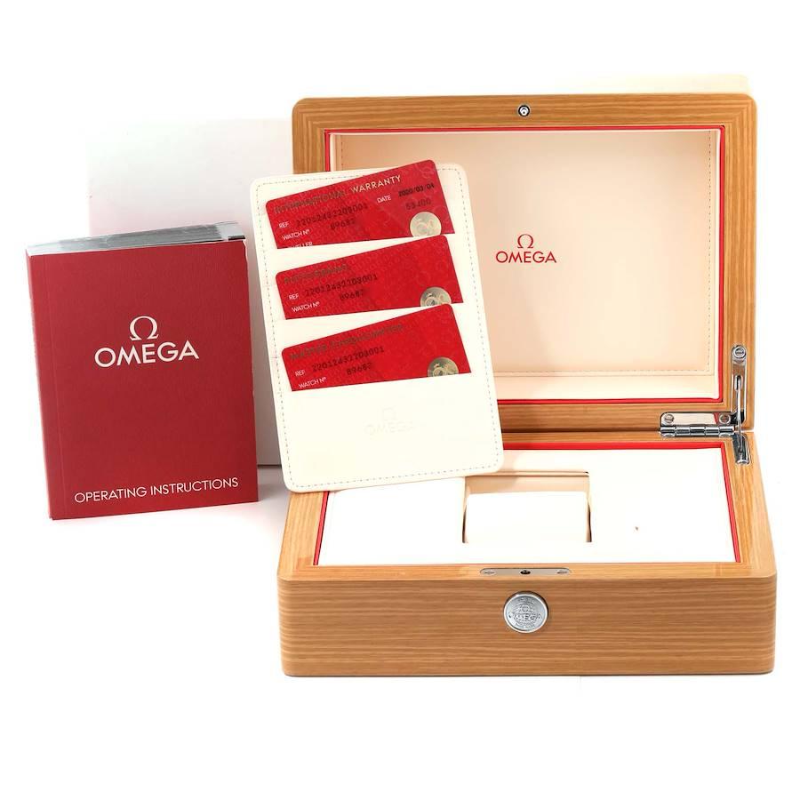 Omega Seamaster Aqua Terra Worldtimer GMT Orologio 220.12.43.22.03.001 Scheda Box 4
