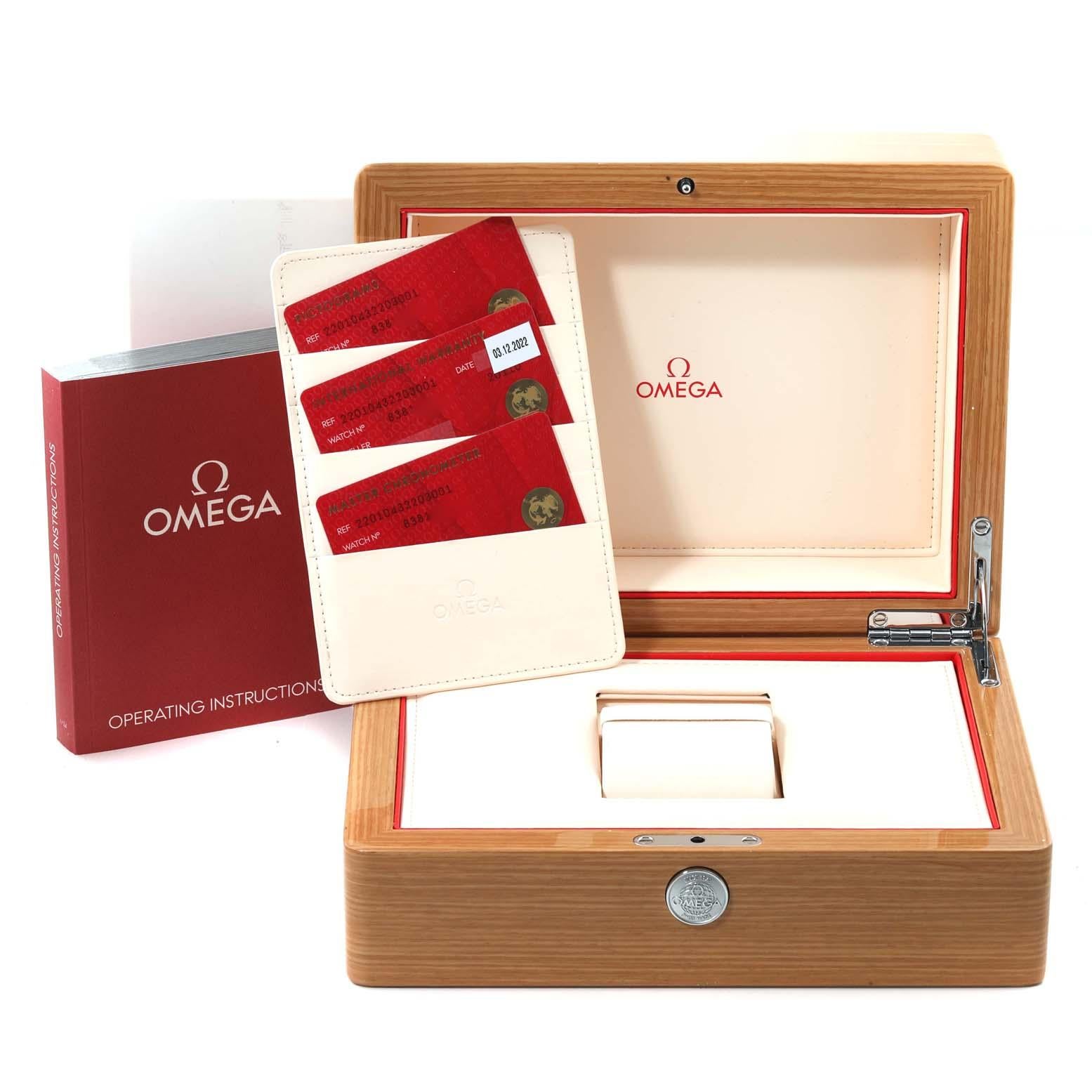 Omega Seamaster Aqua Terra Worldtimer Stahl-Herrenuhr 220.10.43.22.03.001 Box 7