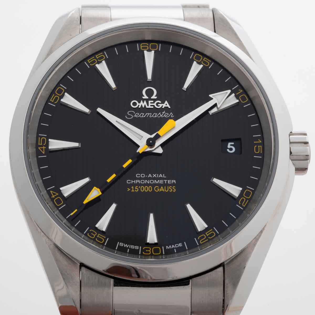 Omega Seamaster Aqua Terra Wristwatch. Co-Axial Movement, Stainless Steel, 2014. 3