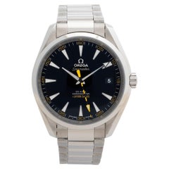 Used Omega Seamaster Aqua Terra Wristwatch. Co-Axial Movement, Stainless Steel, 2014.