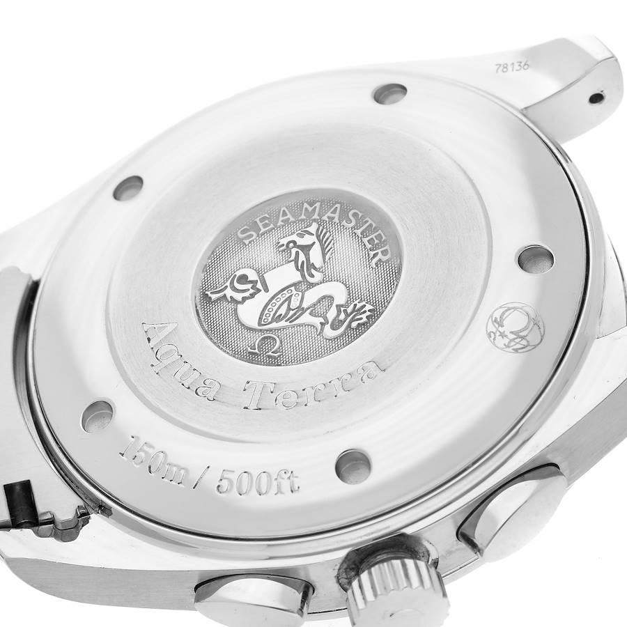 Omega Seamaster Aqua Terra XL Stahl-Herrenuhr 2512.30,00 mit Karton und Kartenetui 3