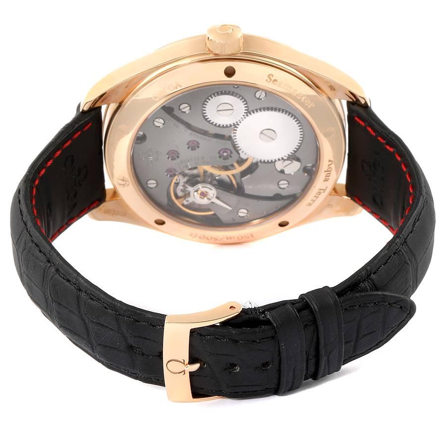 Omega Seamaster Aqua Terra XXL Rose Gold Uhr 231.53.49.10.06.001 Box-Karte im Angebot 3