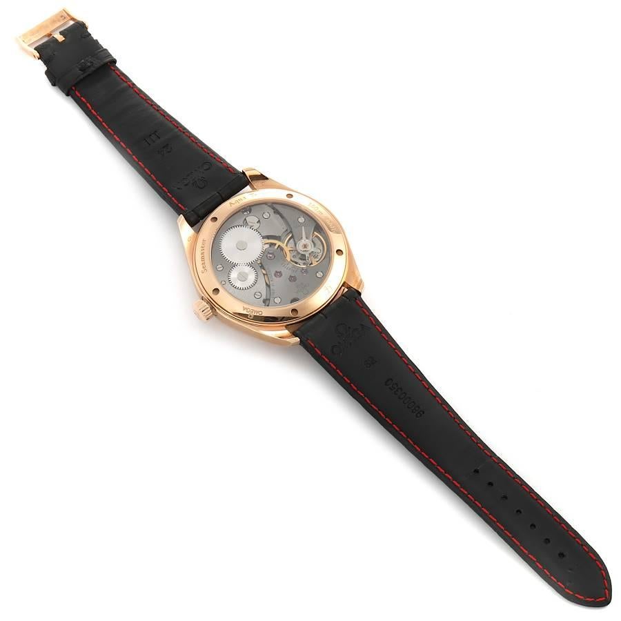 Omega Seamaster Aqua Terra XXL Rose Gold Uhr 231.53.49.10.06.001 Box-Karte im Angebot 5