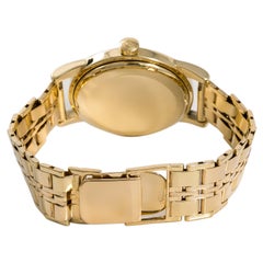 Omega Seamaster Automatic Men’s Vintage Watch 14 Karat Yellow Gold 74 Grams