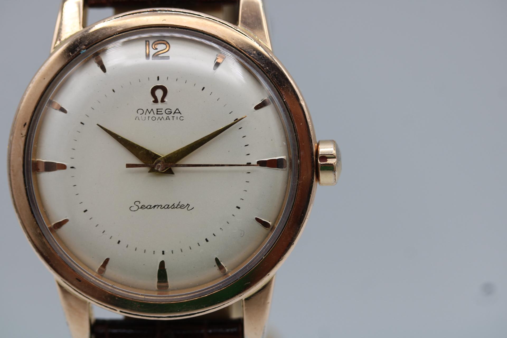 Omega Seamaster Automatic Ref. 2494-2  Gold Plated  Circa 1950s  Calibre 354 2