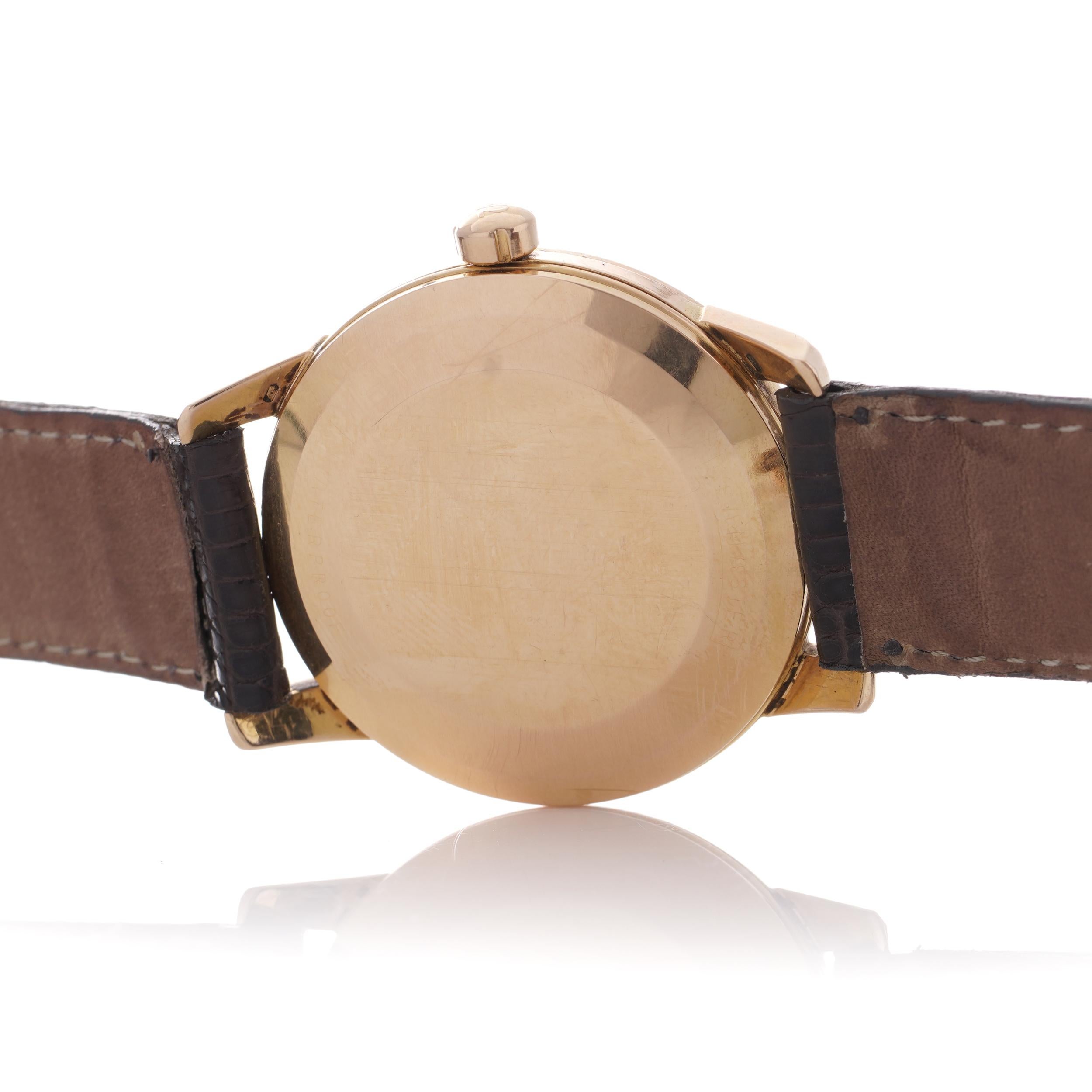 Montre-bracelet pour homme Omega Seamaster Automatic Vintage Cal. 501 en or rose 18kt. en vente 5